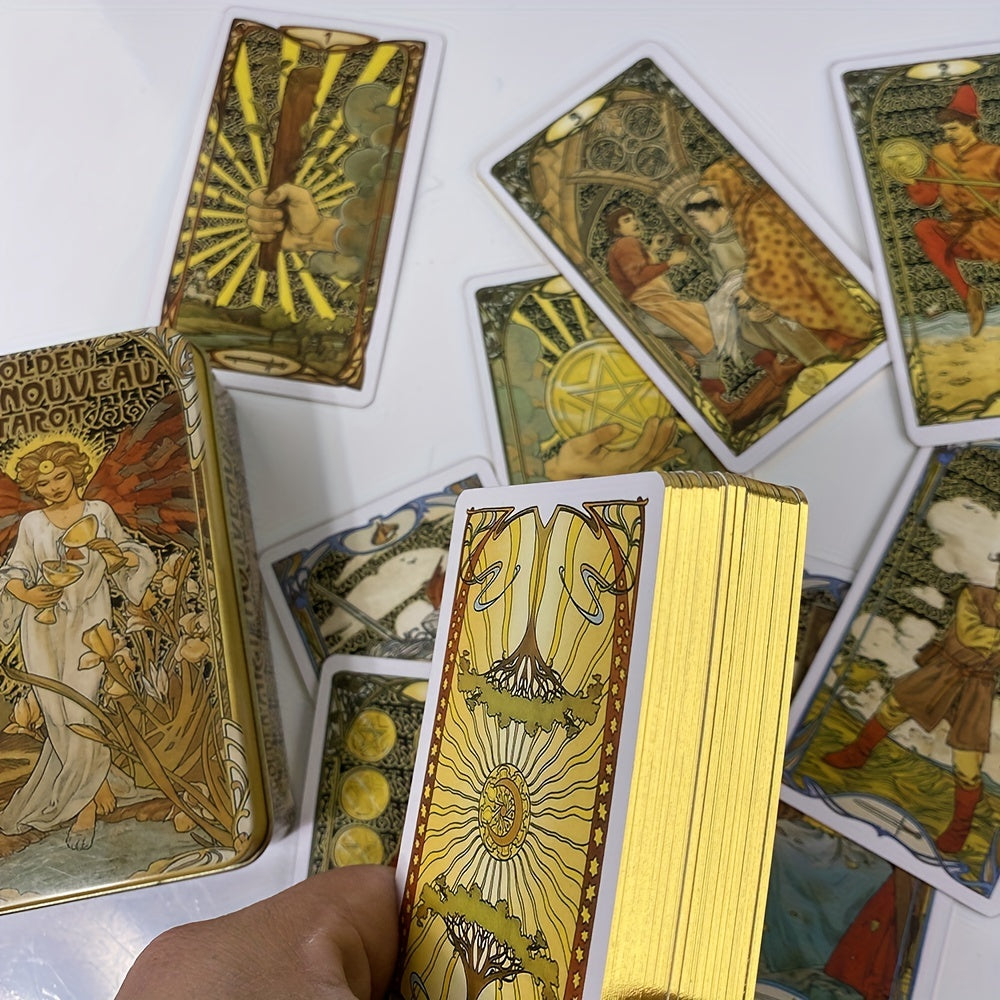 ✨ Golden Art Tarot Deck