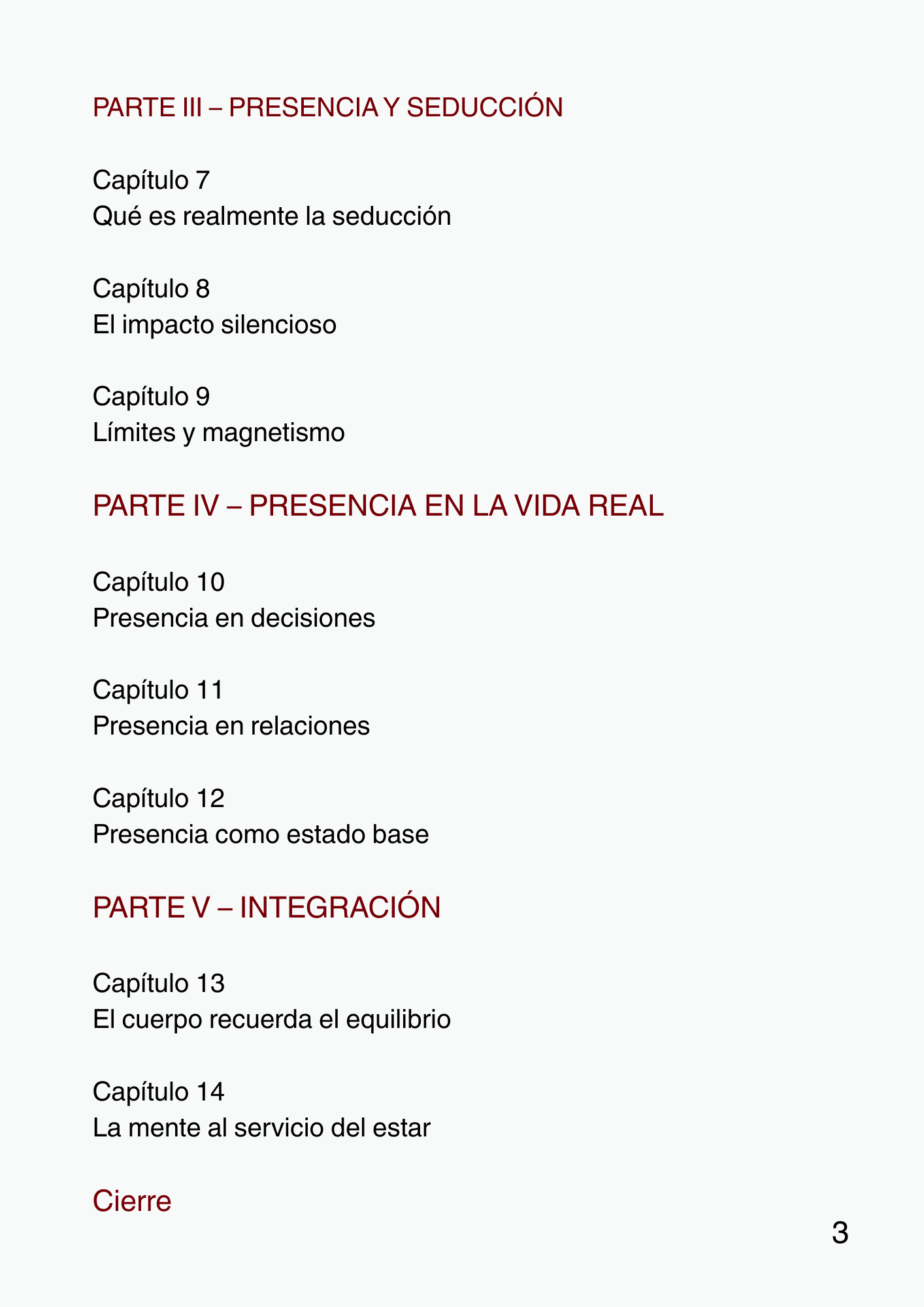 PRESENCIA Y SEDUCCIÓN - El poder de estar aquí, el magnetismo silencioso y la autoridad interna