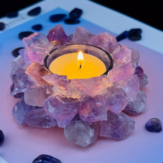 ✨ Portavelas de cristal