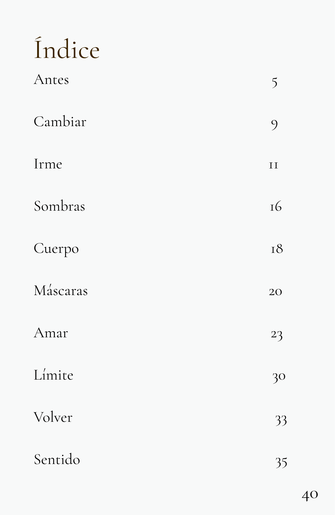 Lo que han sentido estos 21 gramos hasta ahora