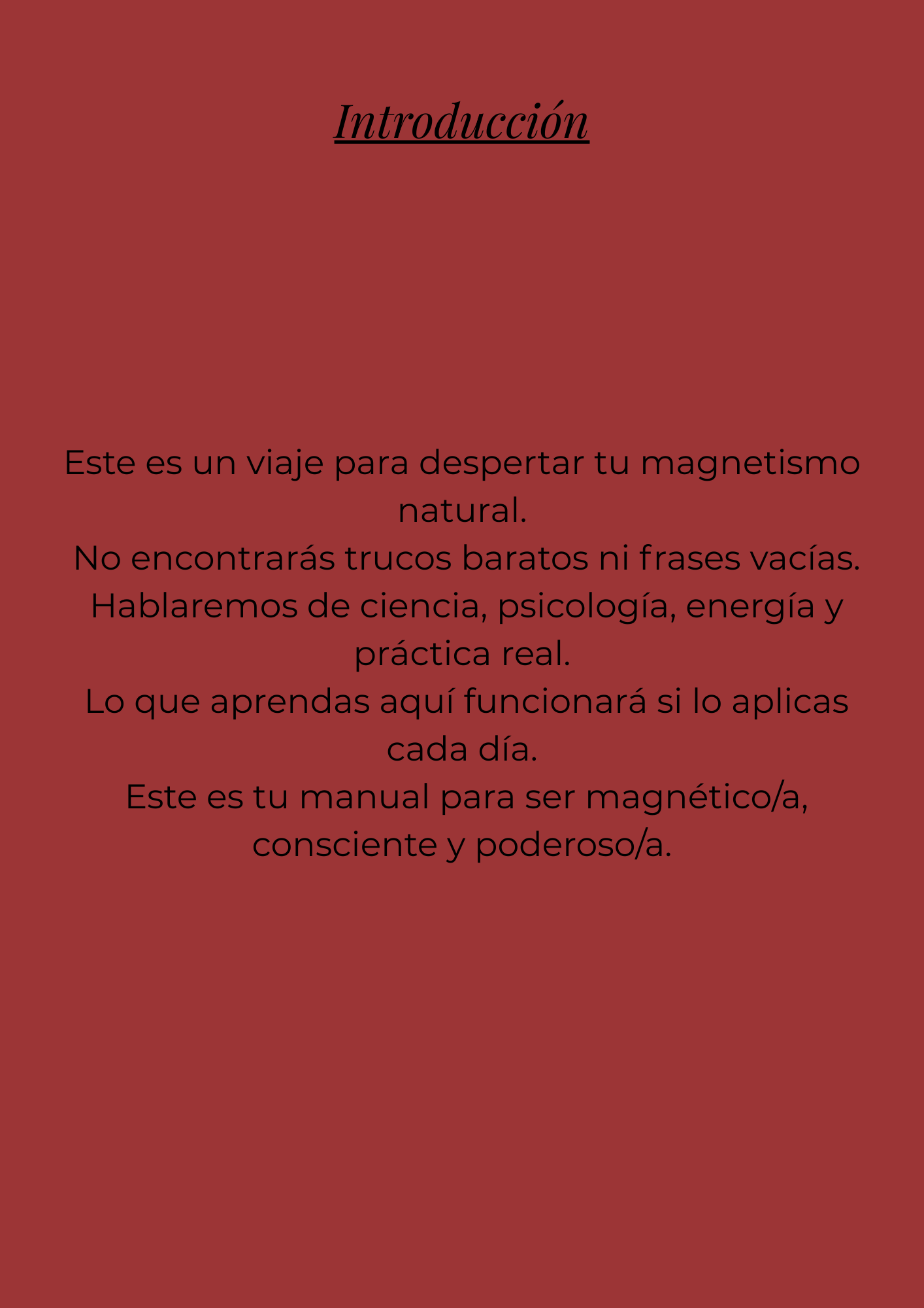 Presencia Magnética - Manual Completo de Poder, Atracción y Presencia