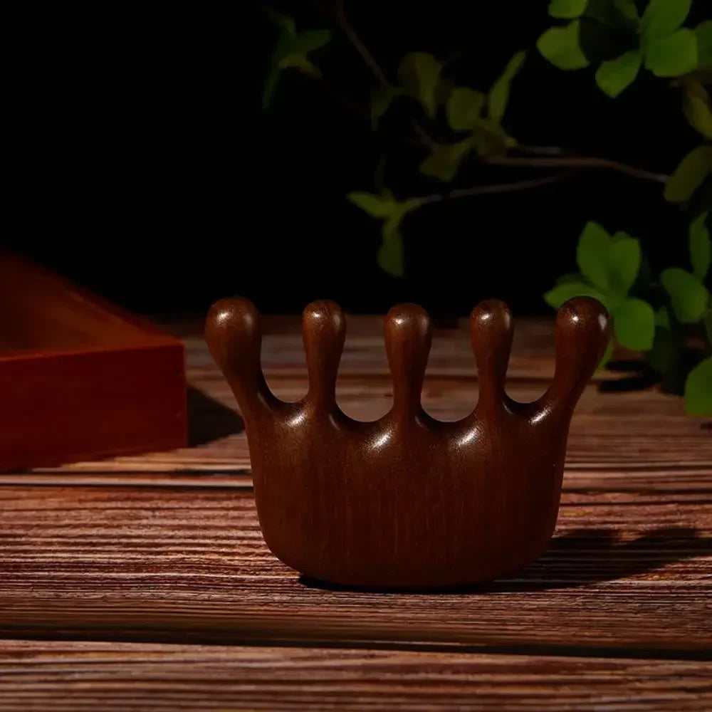 Peine Masajeador Gua Sha – Cuero Cabelludo y Rostro