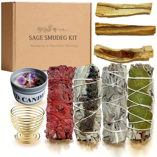 Energy Ritual Setge, Eucalyptus, Lavender, and Palo Santo Sticks